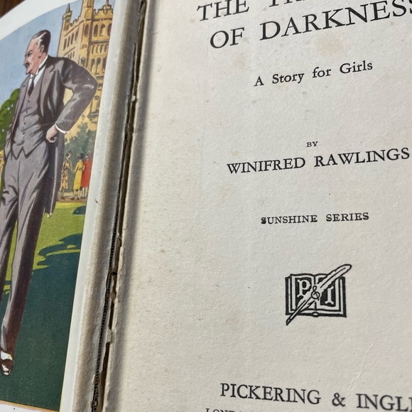 The Treasures of Darkness; A Story for Girls by Winifred Rawlings hardcover - Picture 3 of 10